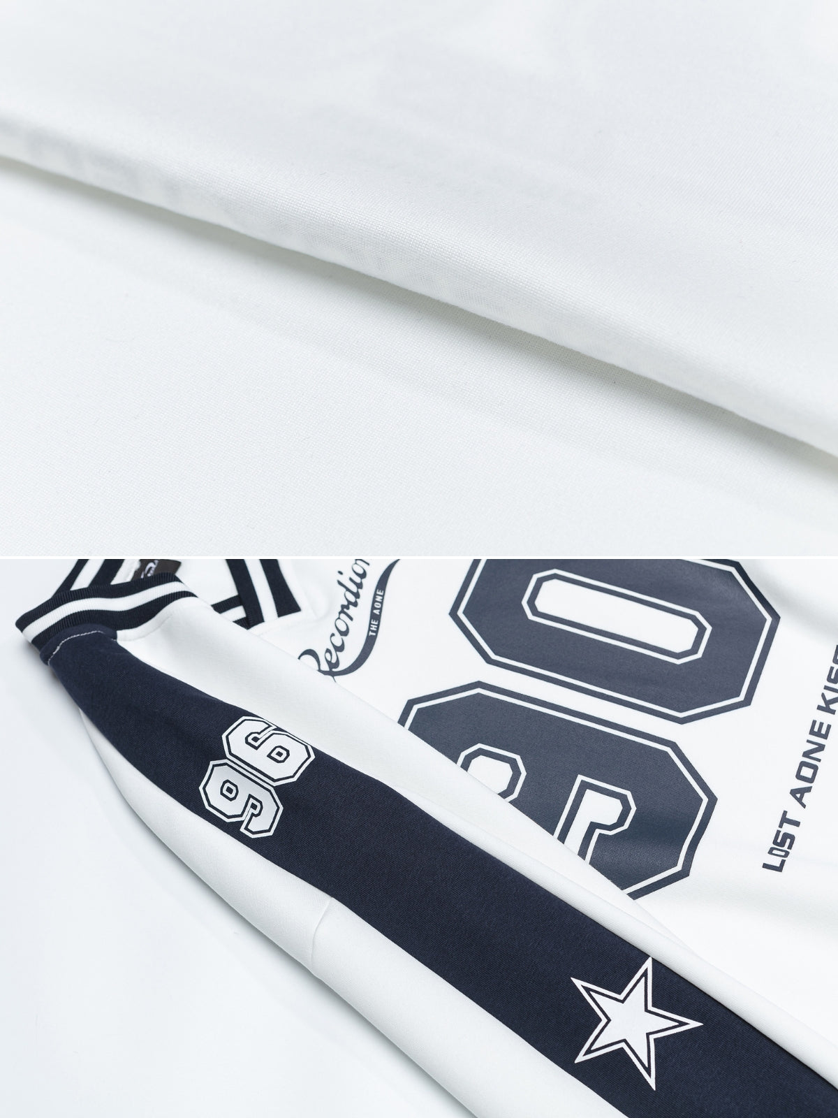 RECORDION - Oversized Print Long Sleeve Jersey