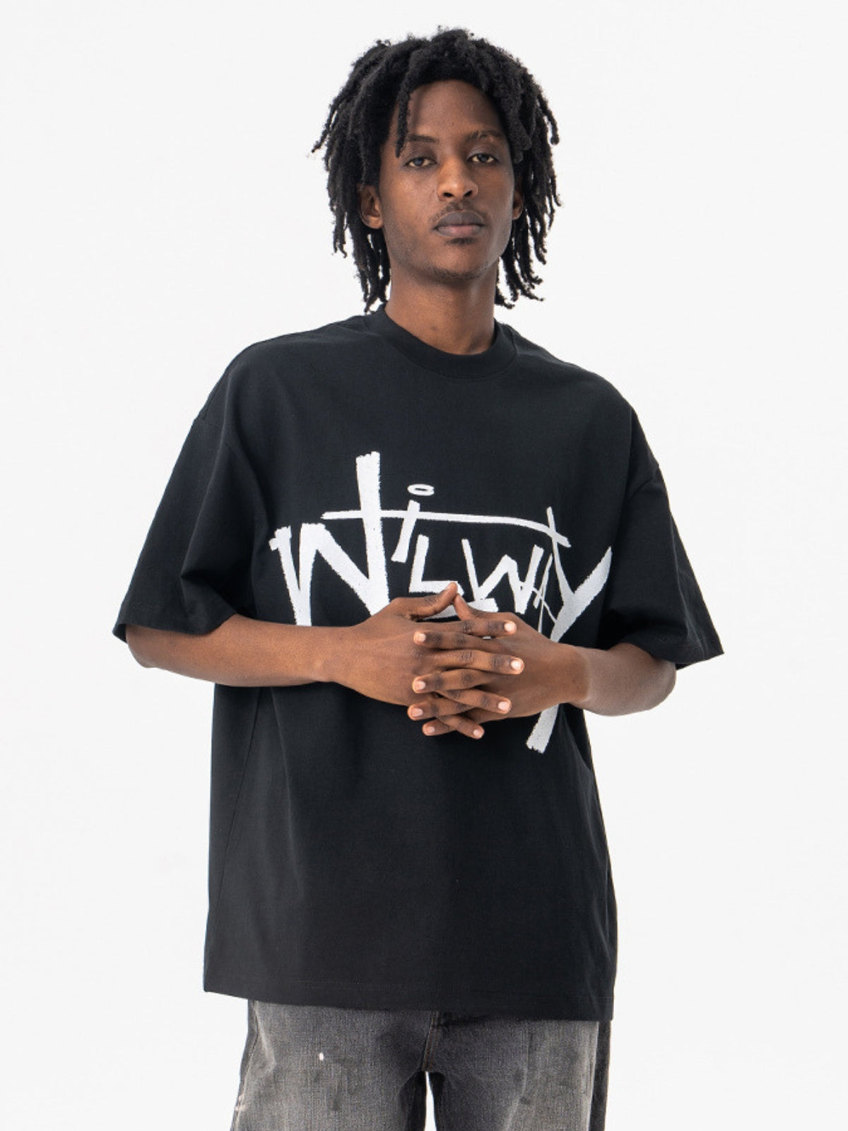 NEZWAY - Oversized Print T-Shirt