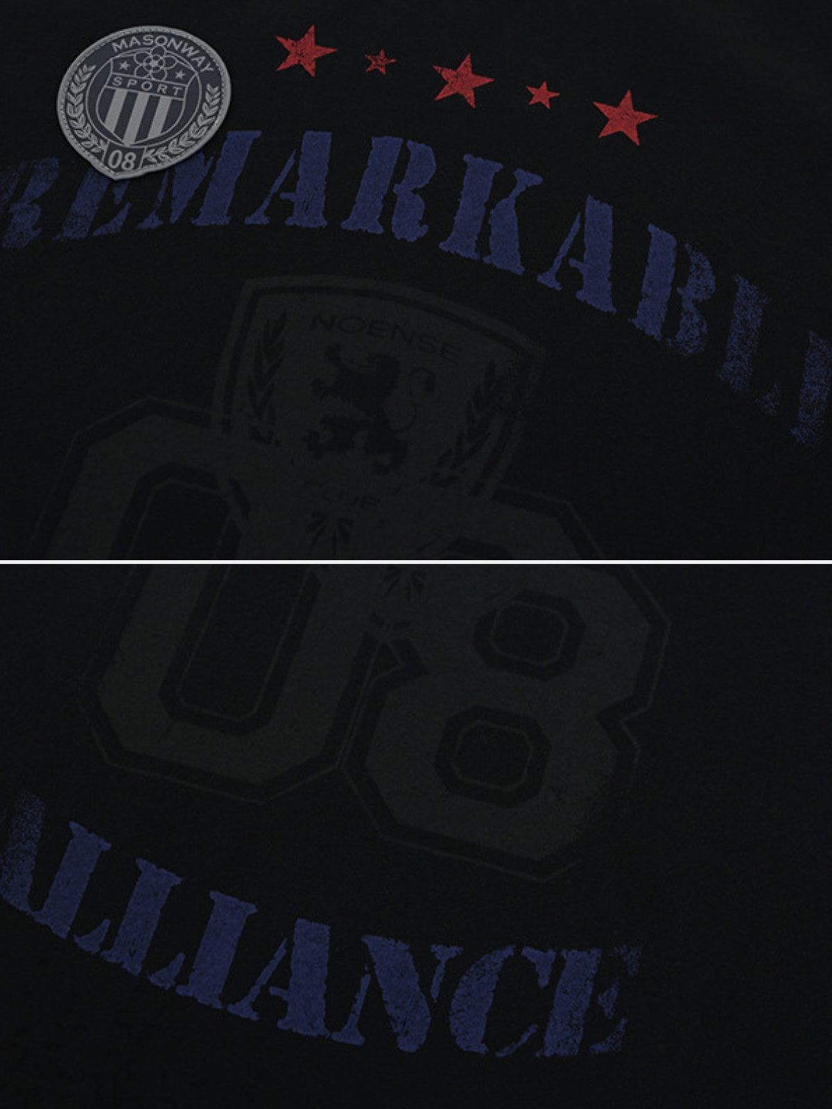 ALLIANCE - Oversized Print Jersey T-Shirt