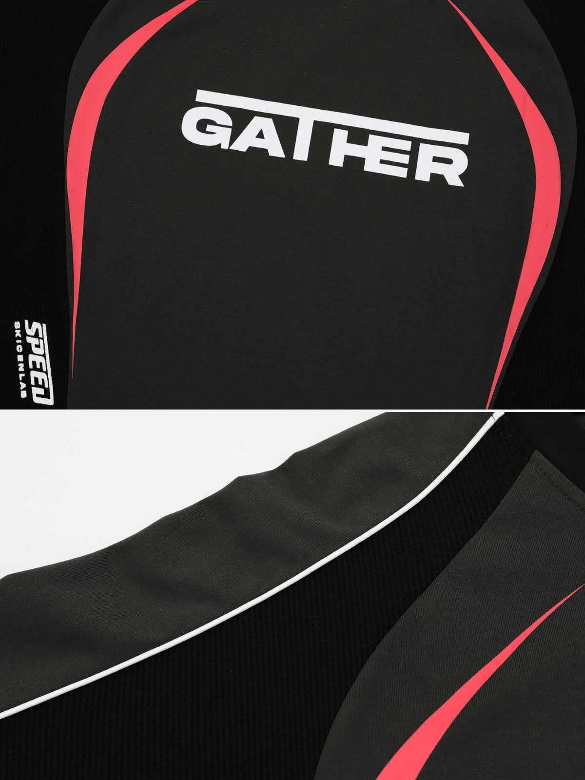 GATHER - Oversized Print Multicolor T-Shirt