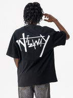 NEZWAY - Oversized Print T-Shirt