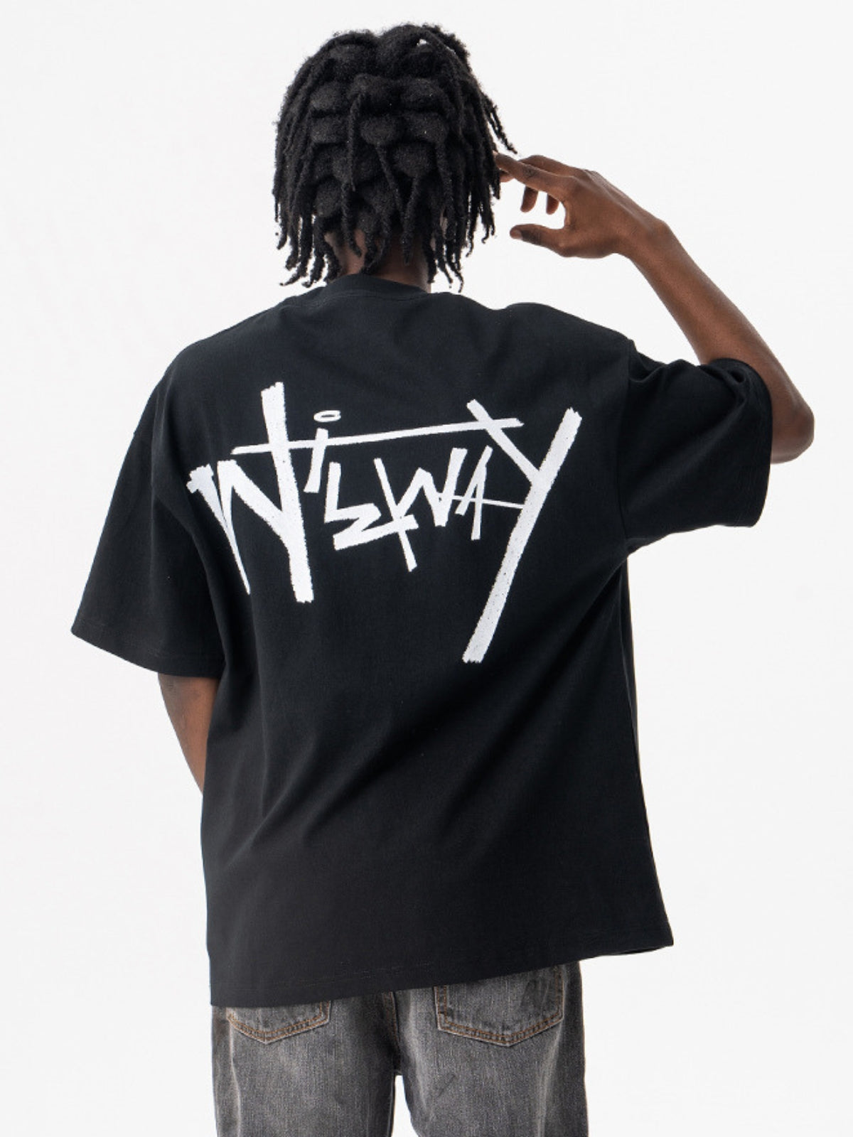 NEZWAY - Oversized Print T-Shirt