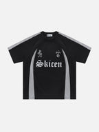 SKICEN - Oversized Graphic Jersey T-Shirt