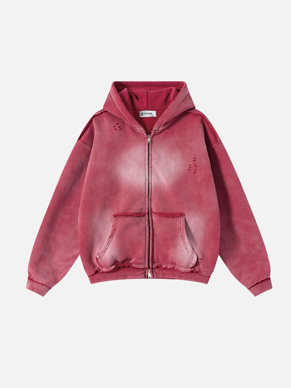 DESTROYLI - Premium Oversized Basic Zip Up Hoodie