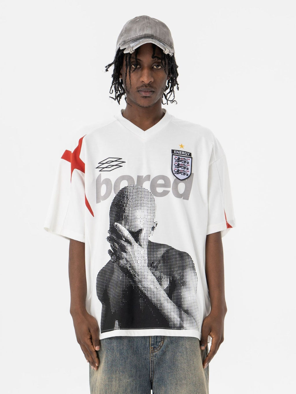 BORED - Oversized Print T-Shirt