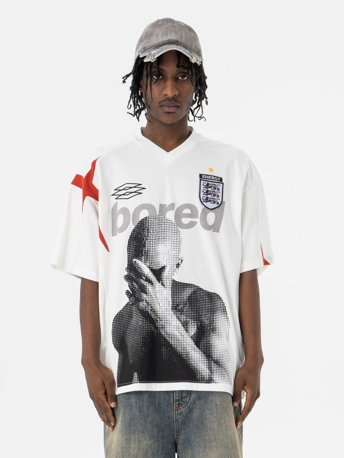 BORED - Oversized Print T-Shirt