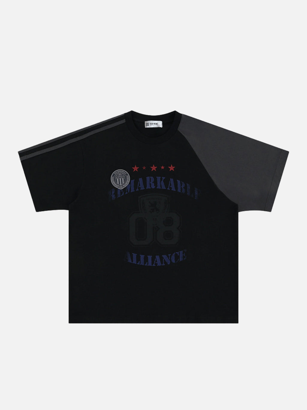 ALLIANCE - Oversized Print Jersey T-Shirt