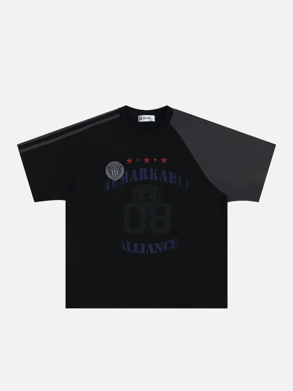 ALLIANCE - Oversized Print Jersey T-Shirt
