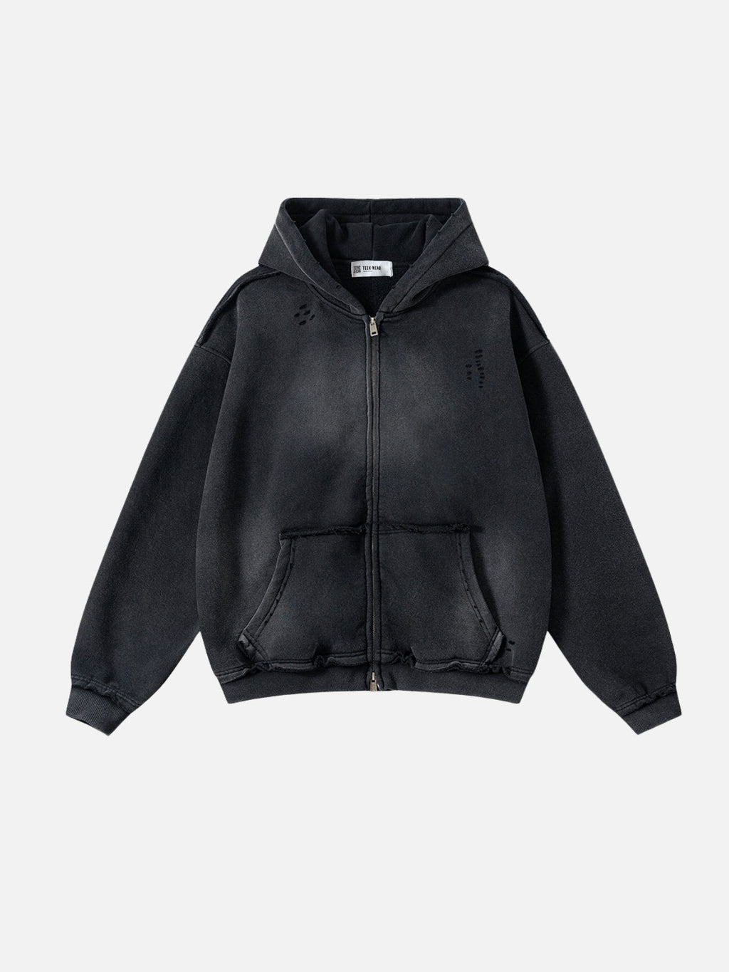 DESTROYLI - Premium Oversized Basic Zip Up Hoodie
