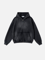 DESTROYLI - Premium Oversized Basic Zip Up Hoodie