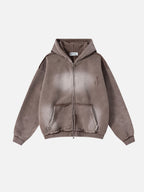 DESTROYLI - Premium Oversized Basic Zip Up Hoodie