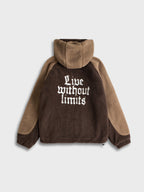 MyGarments - Dunkel- und Hellbraunes Sherpa-Ninja-Fleece