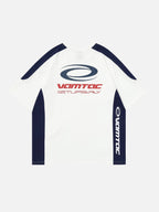 VESUVIOS - Oversized Print Racing T-Shirt