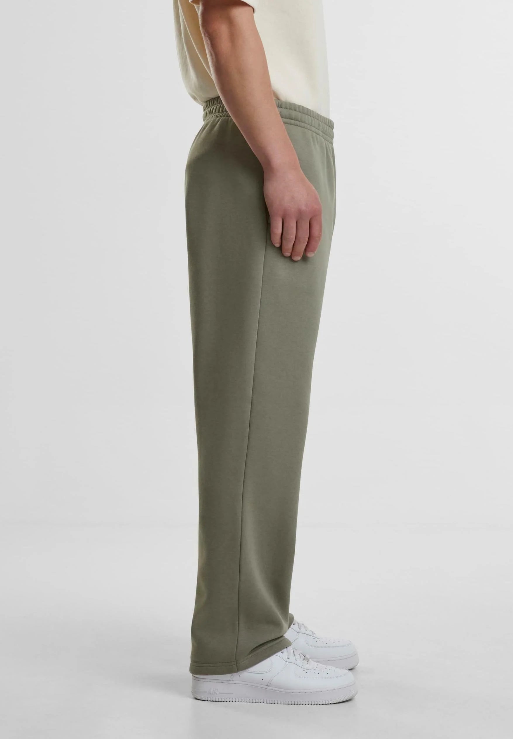 Mono Jogger Hose - blasses Olivgrün