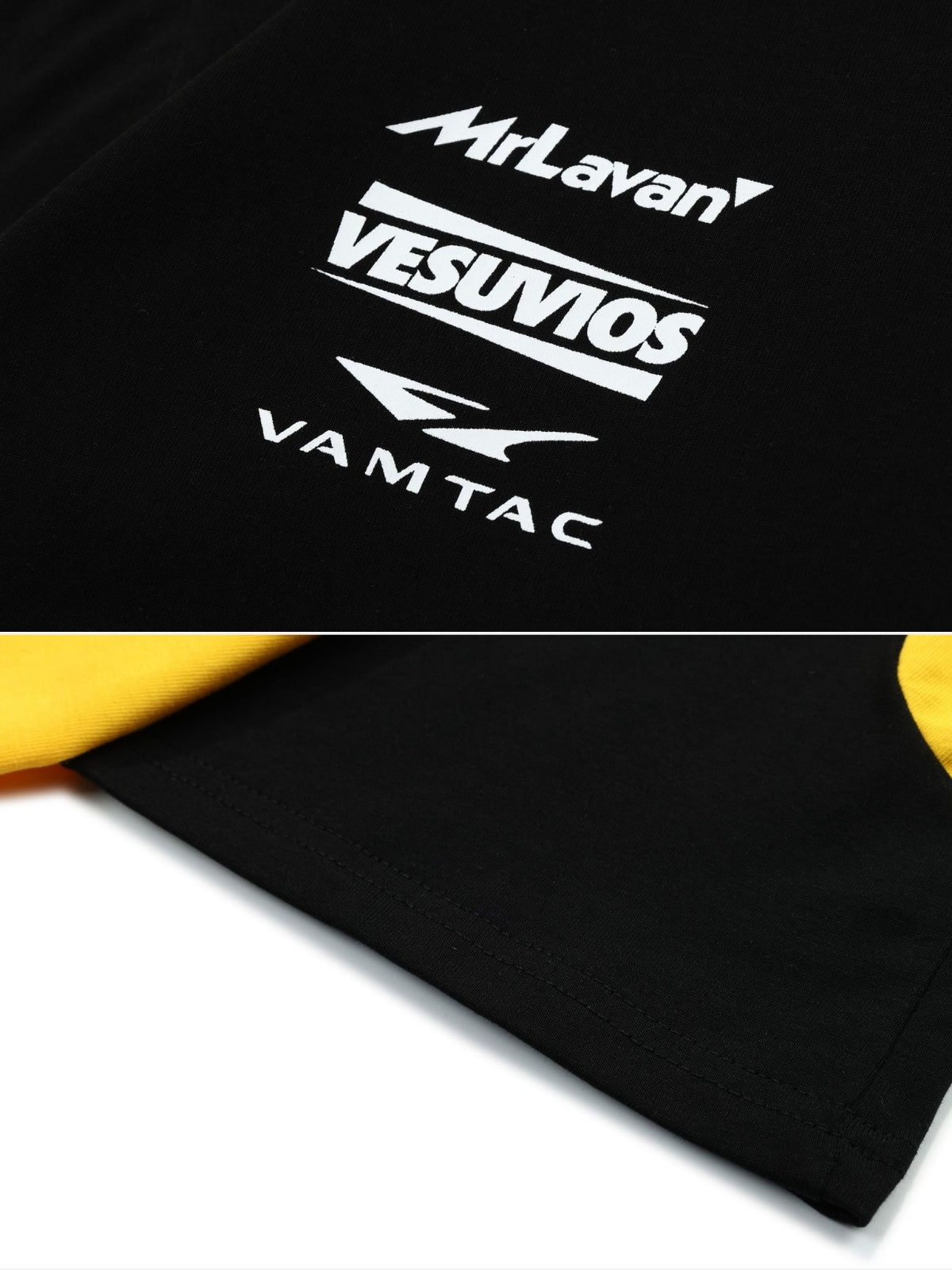VESUVIOS - Oversized Print Racing T-Shirt