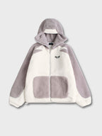 MyGarments - Wolfgrau & Weiß Sherpa Ninja Fleece