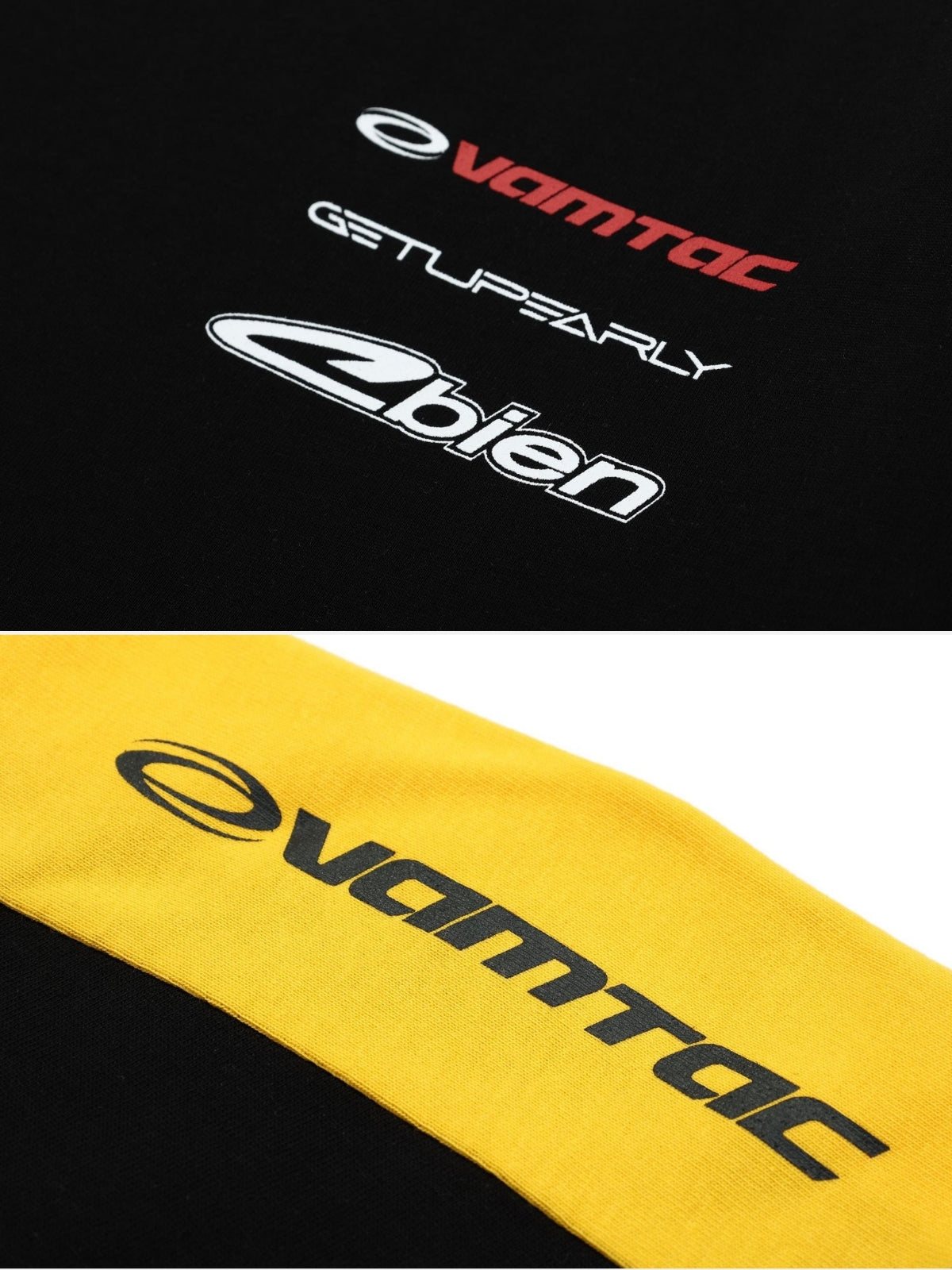 VESUVIOS - Oversized Print Racing T-Shirt