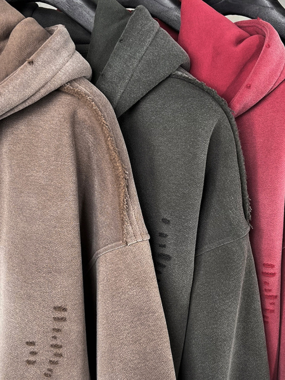 DESTROYLI - Premium Oversized Basic Zip Up Hoodie