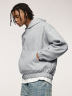 GUMA - Oversized Basic Cropped Hoodie