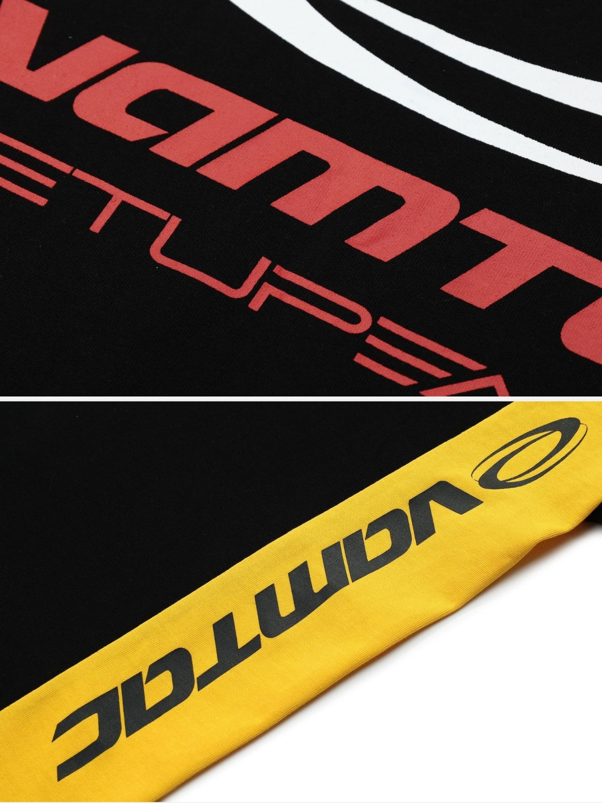 VESUVIOS - Oversized Print Racing T-Shirt