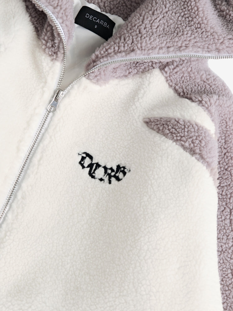 MyGarments - Wolfgrau & Weiß Sherpa Ninja Fleece