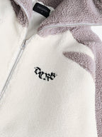 MyGarments - Wolfgrau & Weiß Sherpa Ninja Fleece