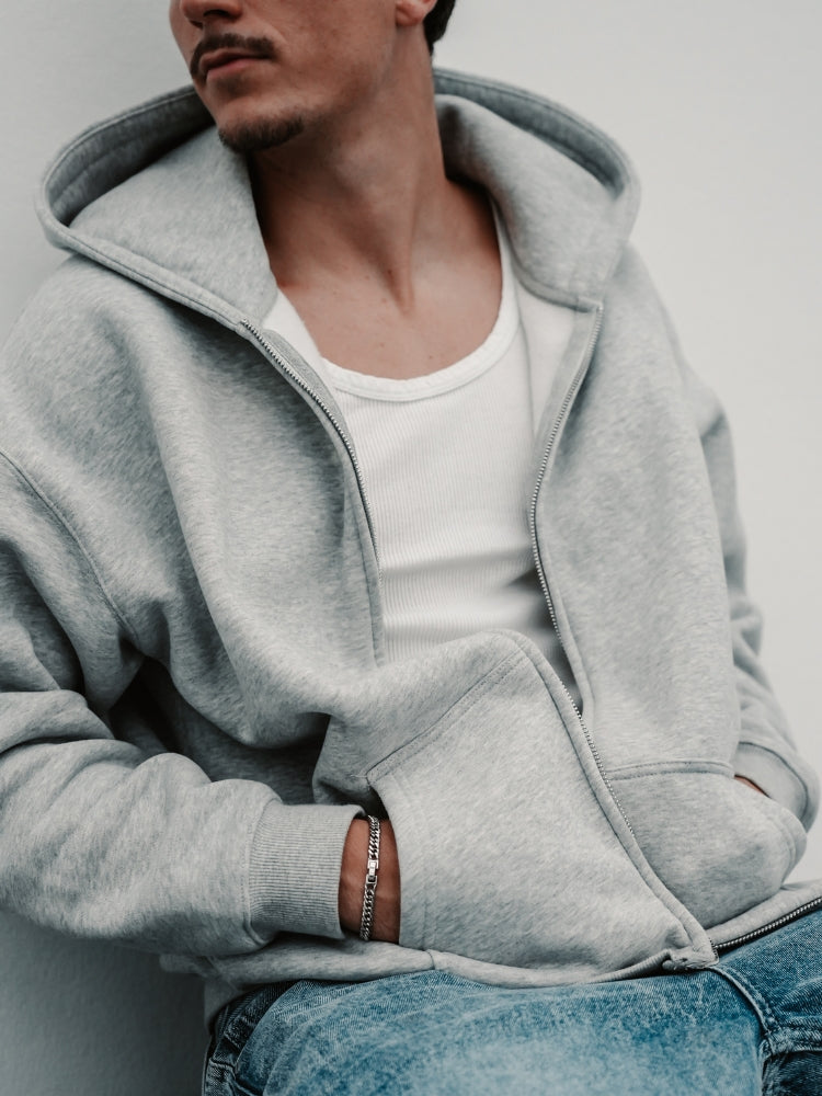 MyGarments - 350 GSM Qualitäts-Hoodie mit Reißverschluss