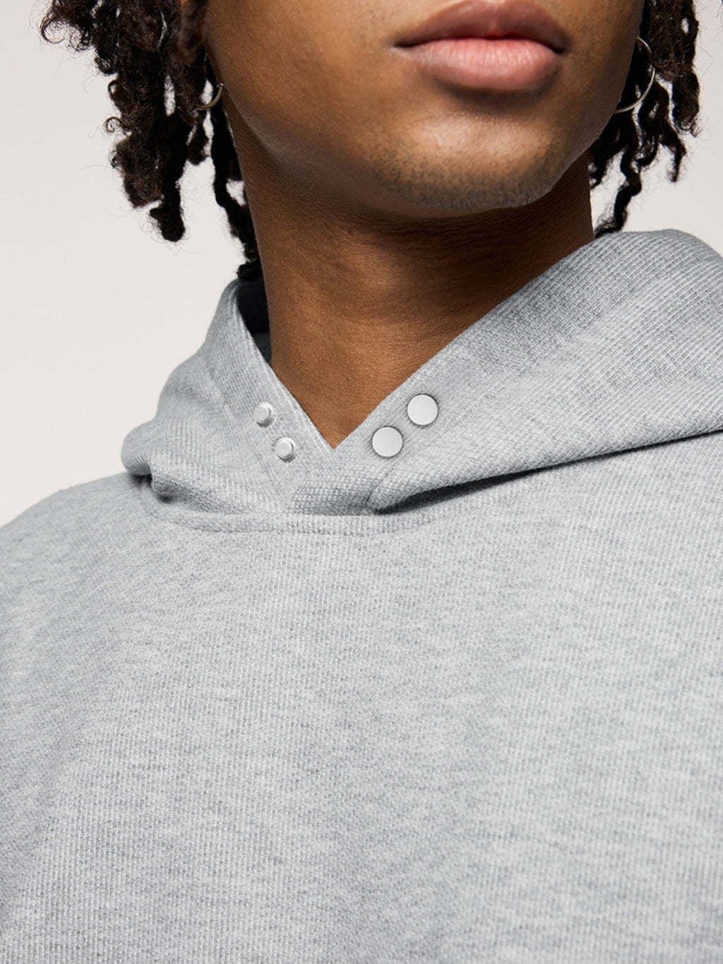 GUMA - Oversized Basic Cropped Hoodie