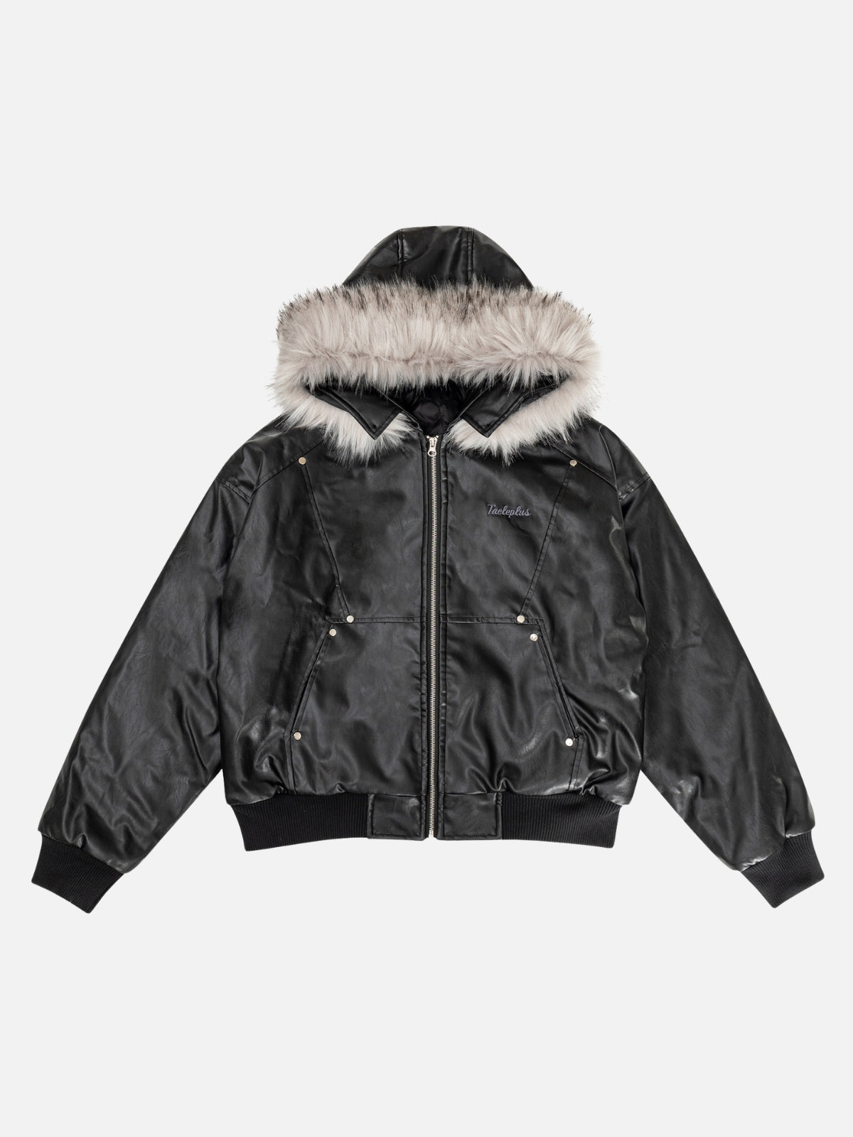 SHEEP - Embroidered Leather Jacket