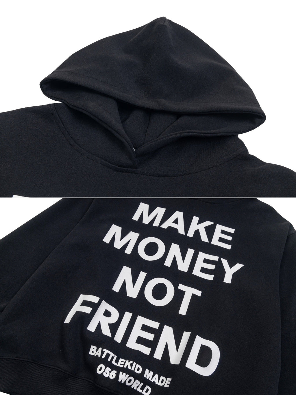 MAKE MONEY - Oversized Print Hoodie