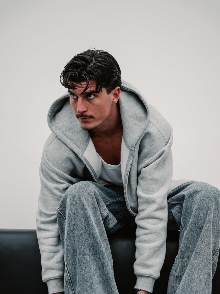 MyGarments - 350 GSM Qualitäts-Hoodie mit Reißverschluss