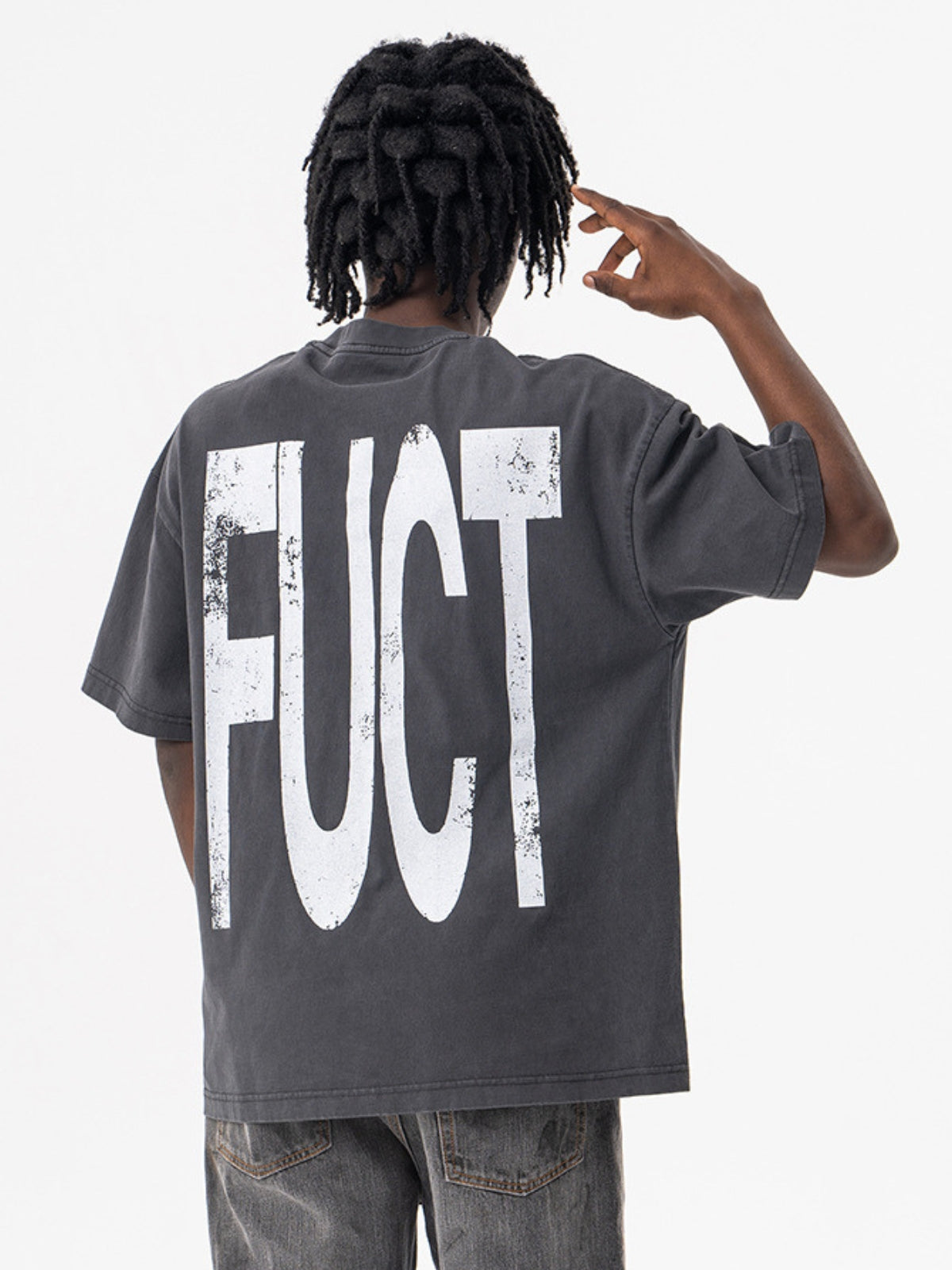 FUCT - Oversized Print T-Shirt