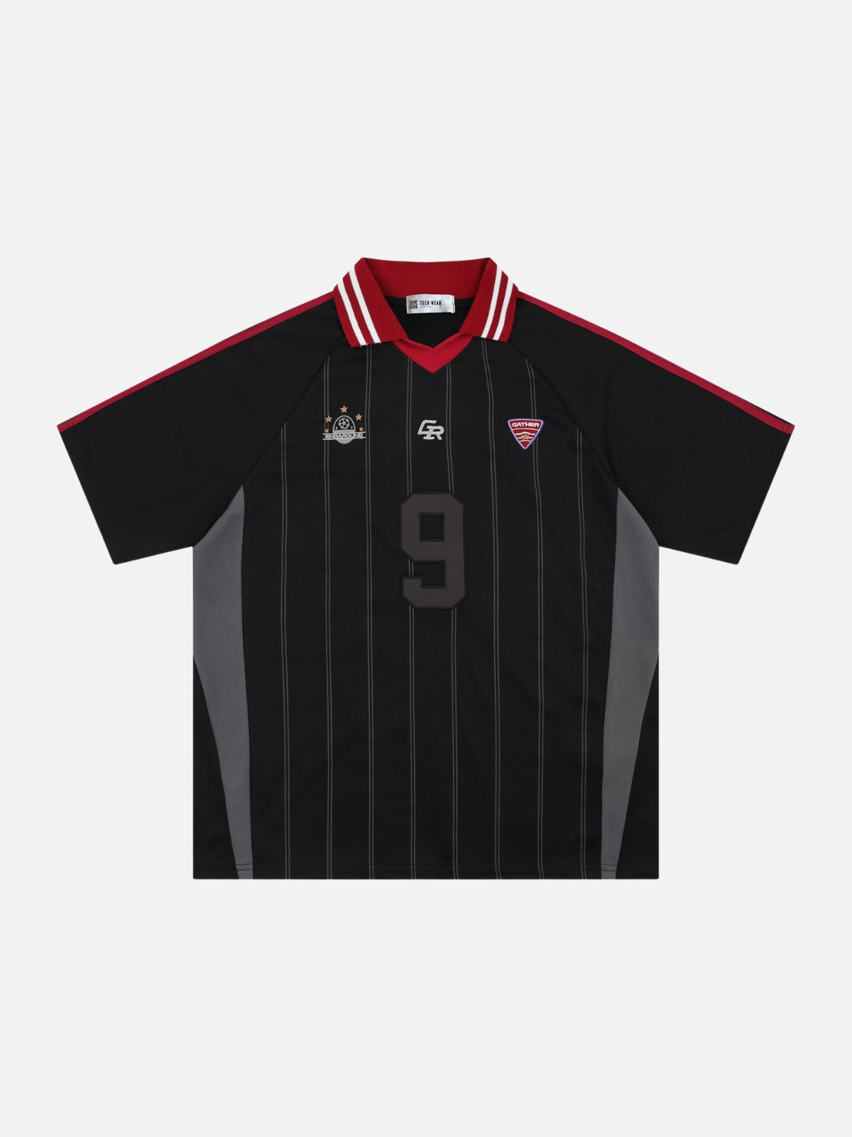 GATHER - Oversized Graphic Jersey Polo