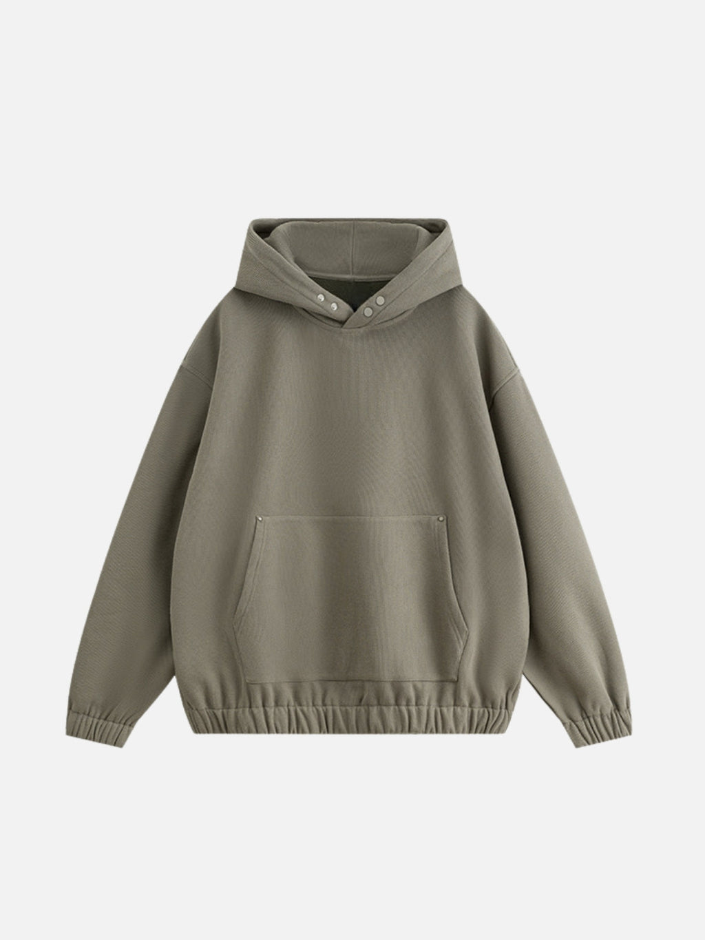 GUMA - Oversized Basic Cropped Hoodie