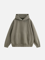 GUMA - Oversized Basic Cropped Hoodie