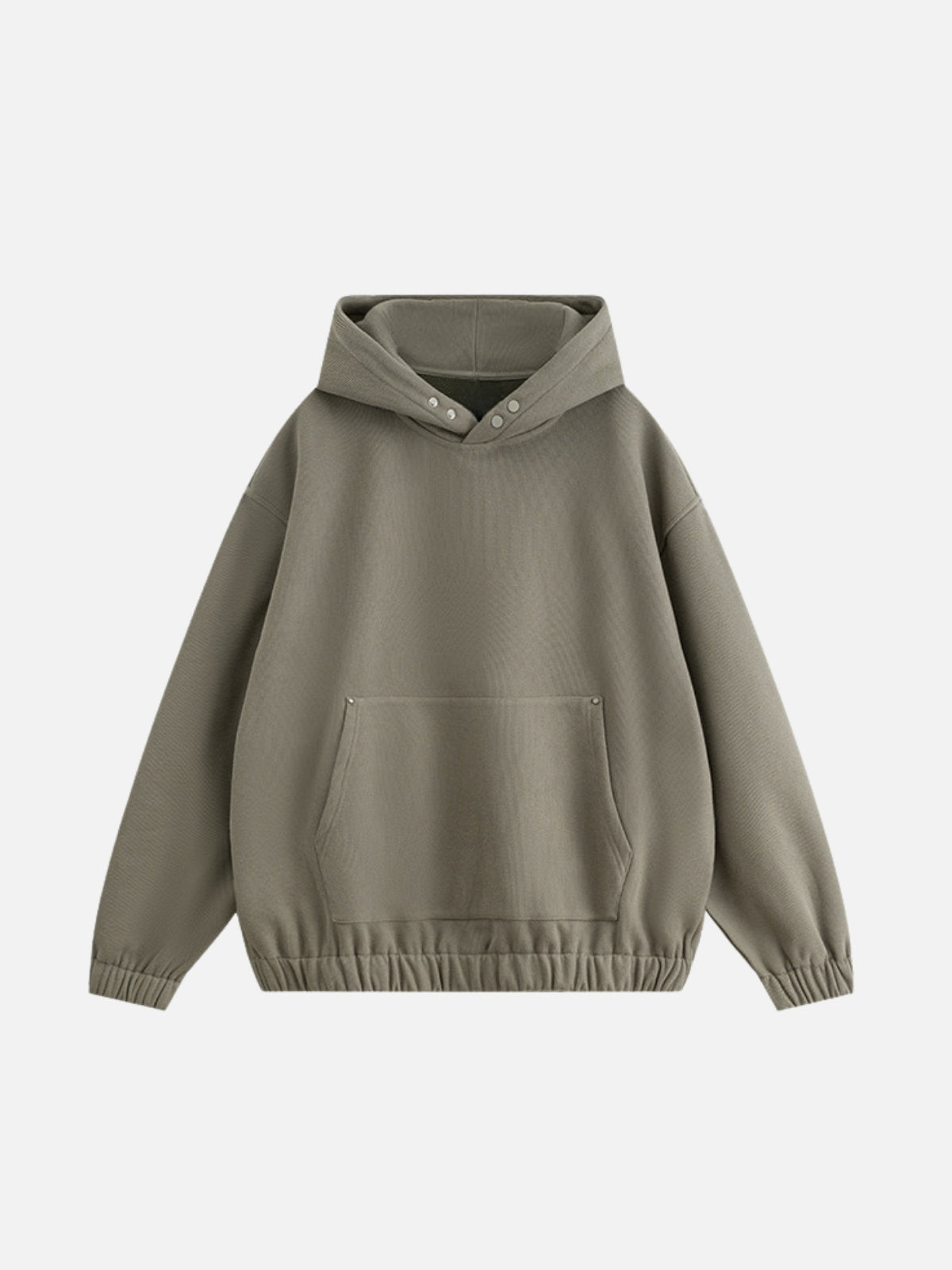 GUMA - Oversized Basic Cropped Hoodie