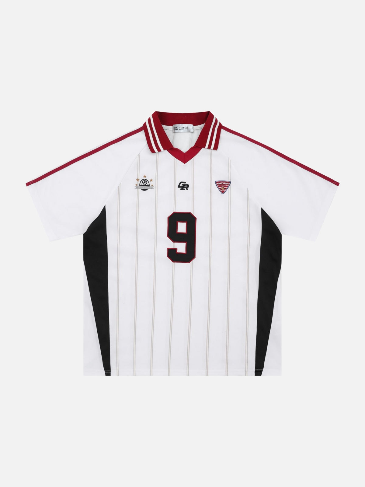 GATHER - Oversized Graphic Jersey Polo