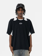 NOTES - Oversized Embroidered T-Shirt