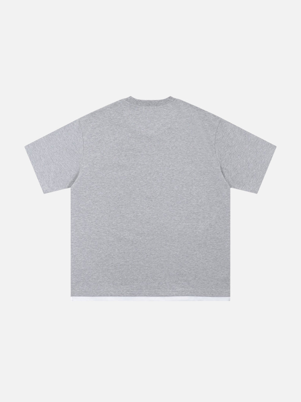 EXERCISES - Oversized Print Double Layered T-Shirt