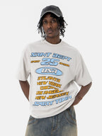 DIVISION - Oversized Print T-Shirt