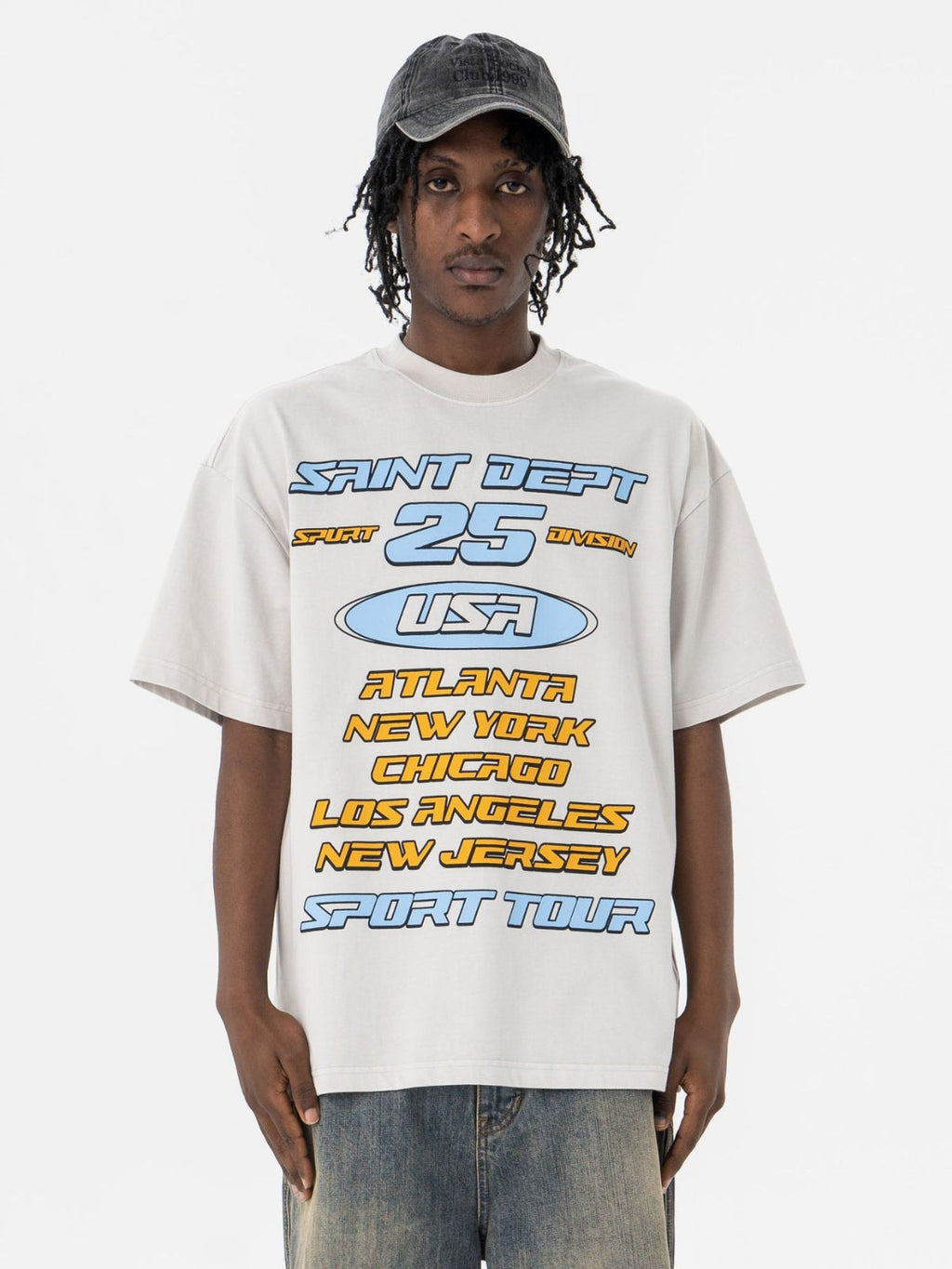 DIVISION - Oversized Print T-Shirt