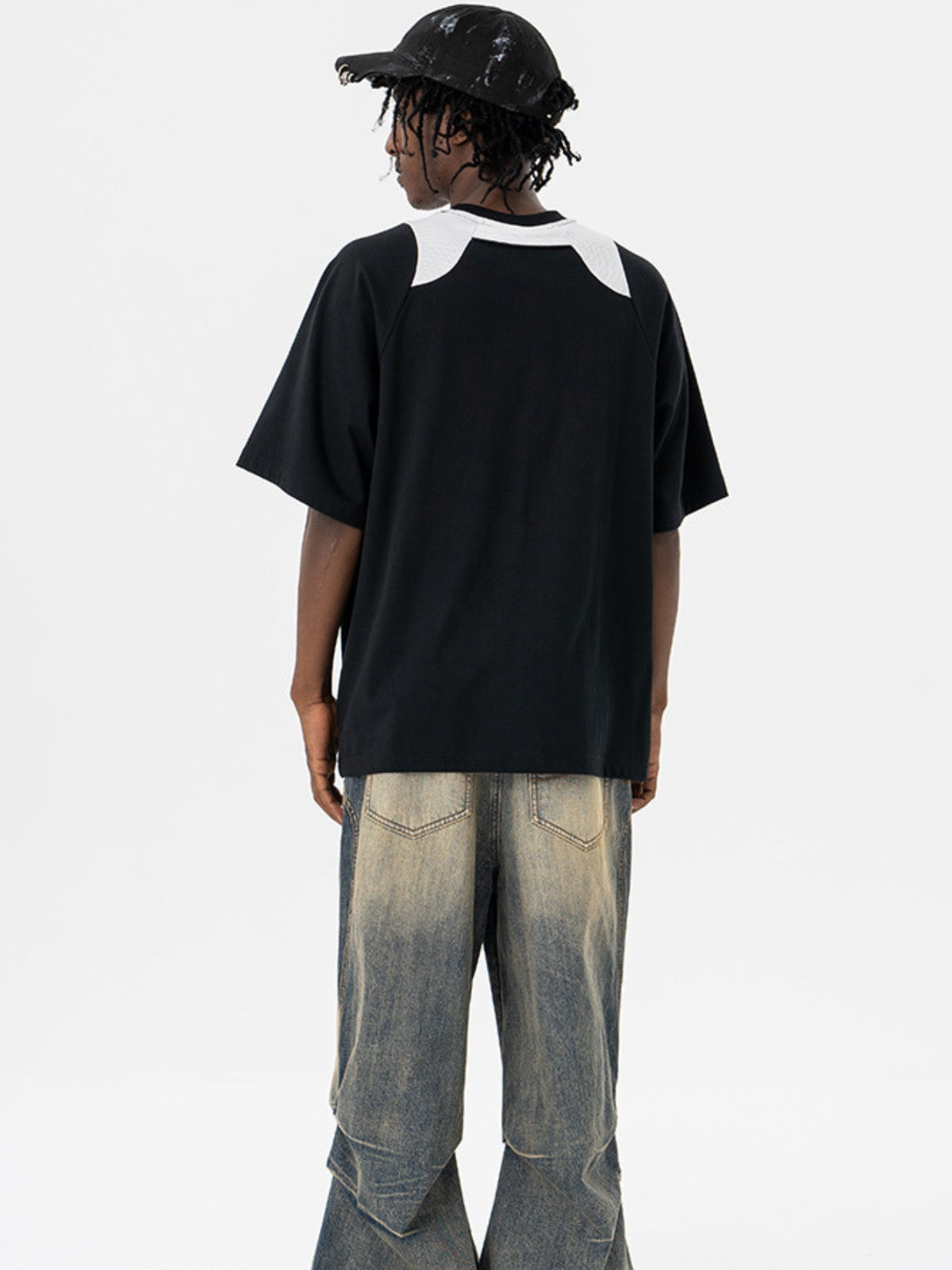 NOTES - Oversized Embroidered T-Shirt