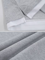 EXERCISES - Oversized Print Double Layered T-Shirt