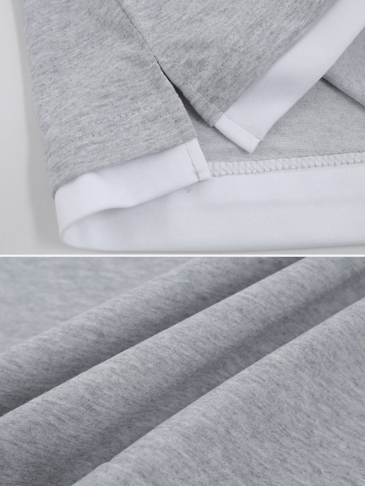 EXERCISES - Oversized Print Double Layered T-Shirt