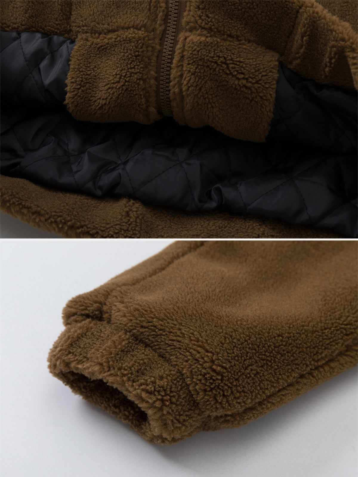 Voltex Fleece Jacke - Braun