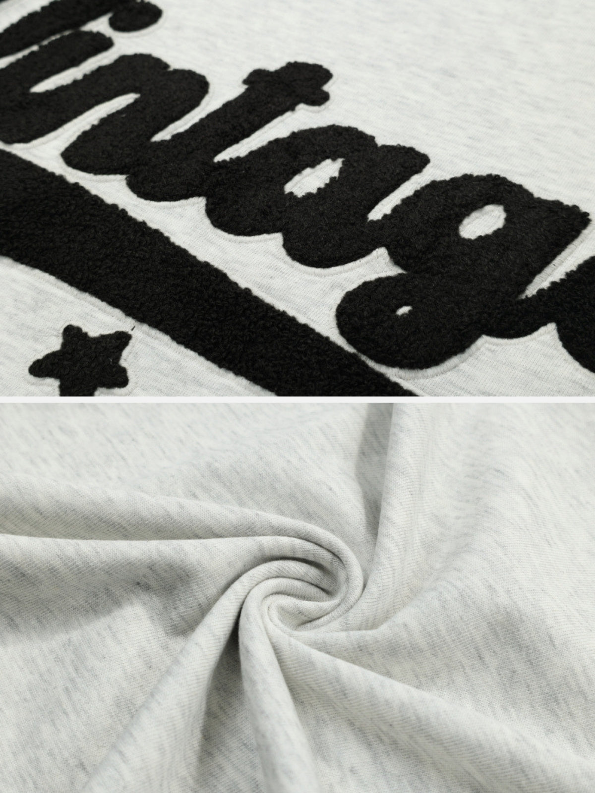 VINTAGE - Oversized Embroidered T-Shirt