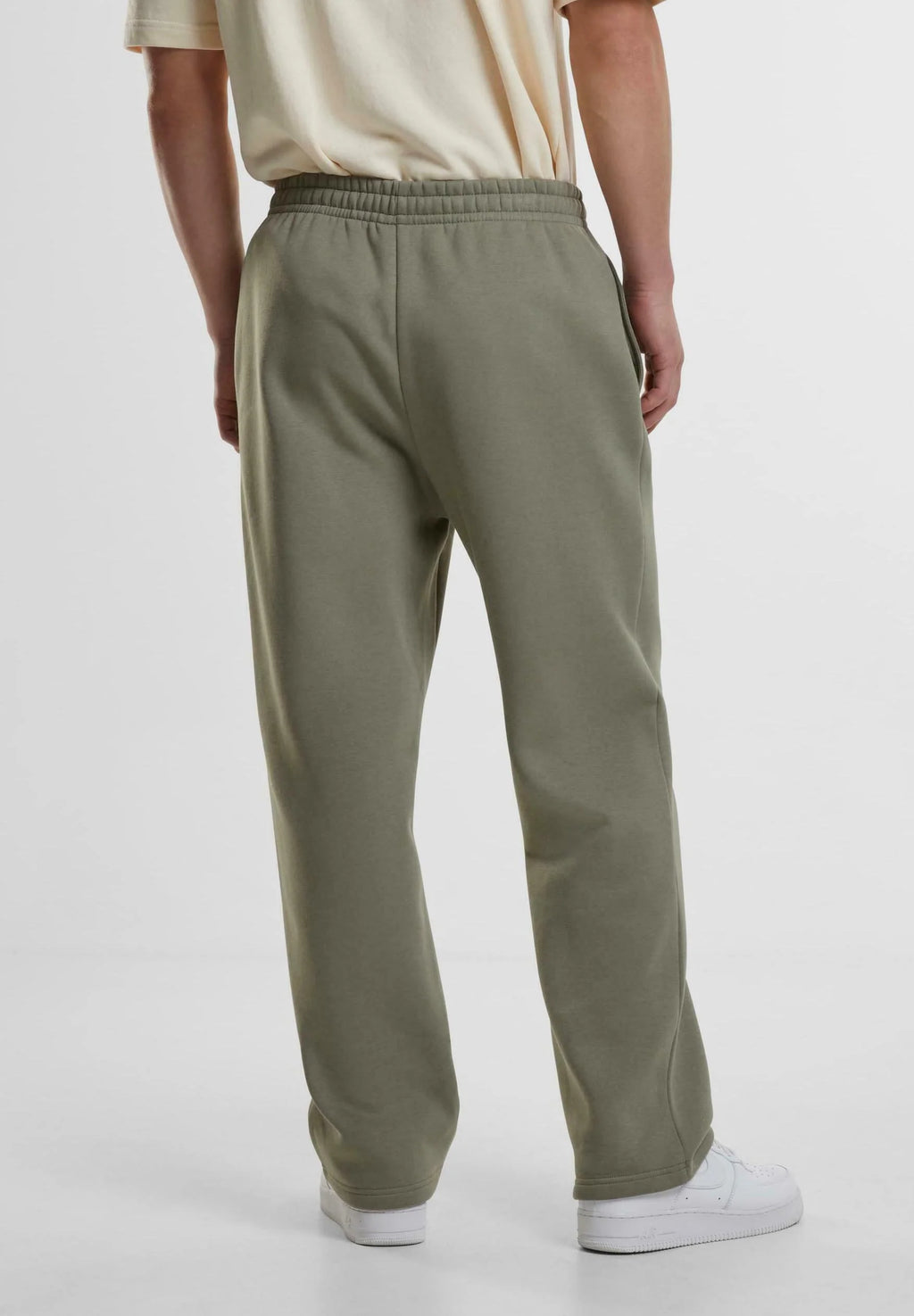 Mono Jogger Hose - blasses Olivgrün