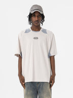 NOTES - Oversized Embroidered T-Shirt