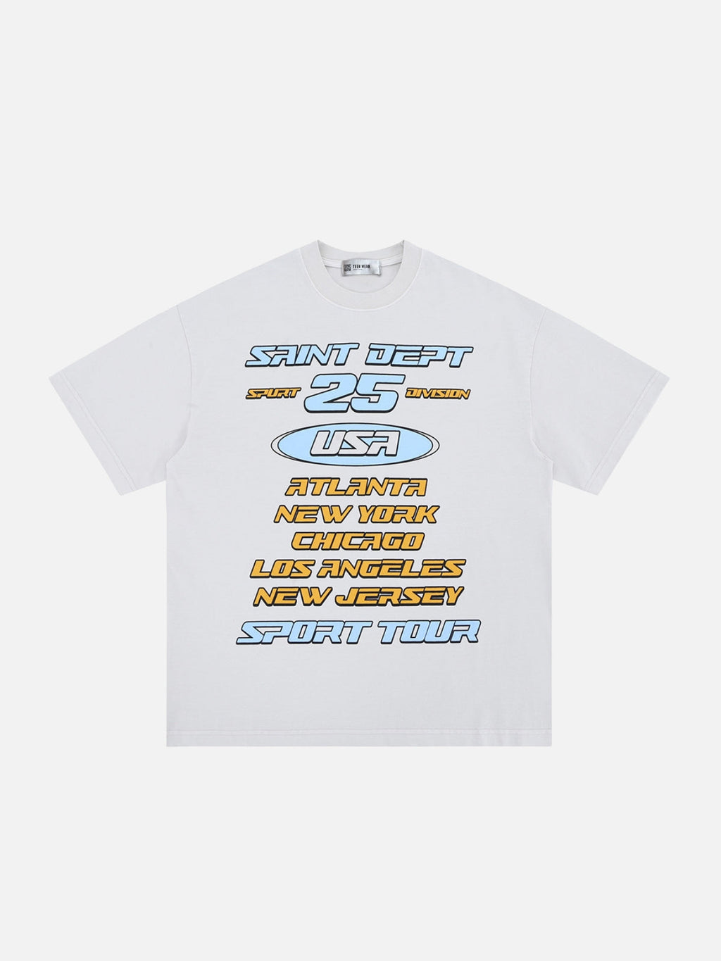 DIVISION - Oversized Print T-Shirt