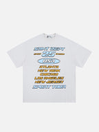 DIVISION - Oversized Print T-Shirt